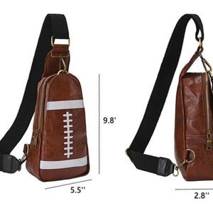 Football Sling Bag w cc slots